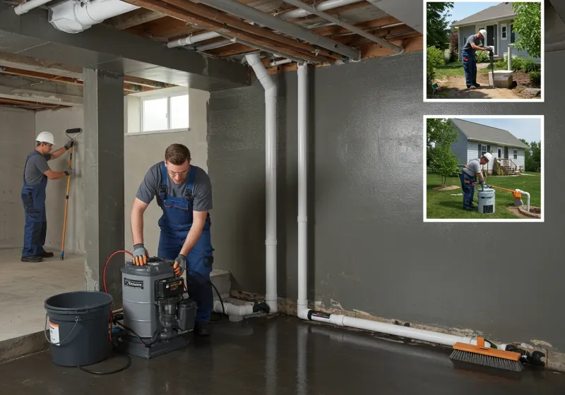 Basement Waterproofing and Flood Prevention process in Oak Hill, OH